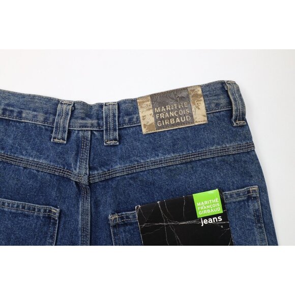 Deadstock Vtg 90s Marithe Francois Girbaud Mens 32x35 Loose Fit Wide Leg Jeans - Picture 16 of 16